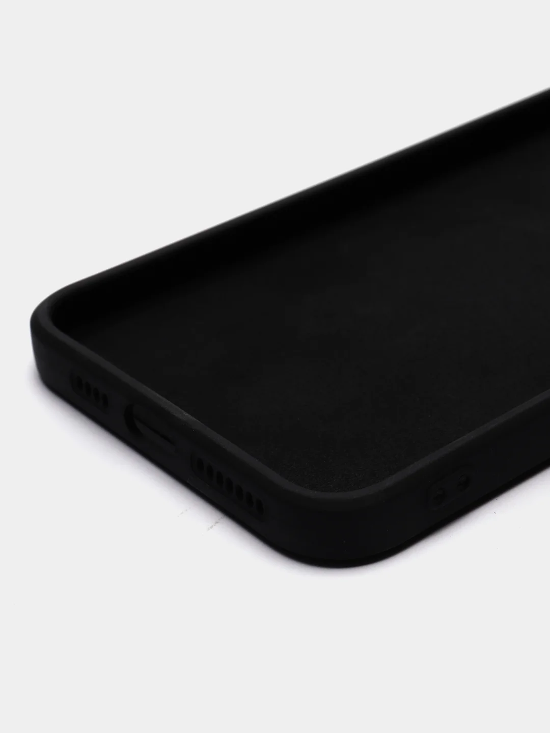 Черный чехол для iPhone 7,8,7plus,8plus,X,XS,XR,XS MAX,11PROMAX,12MINI,12PROMAX силиконовый