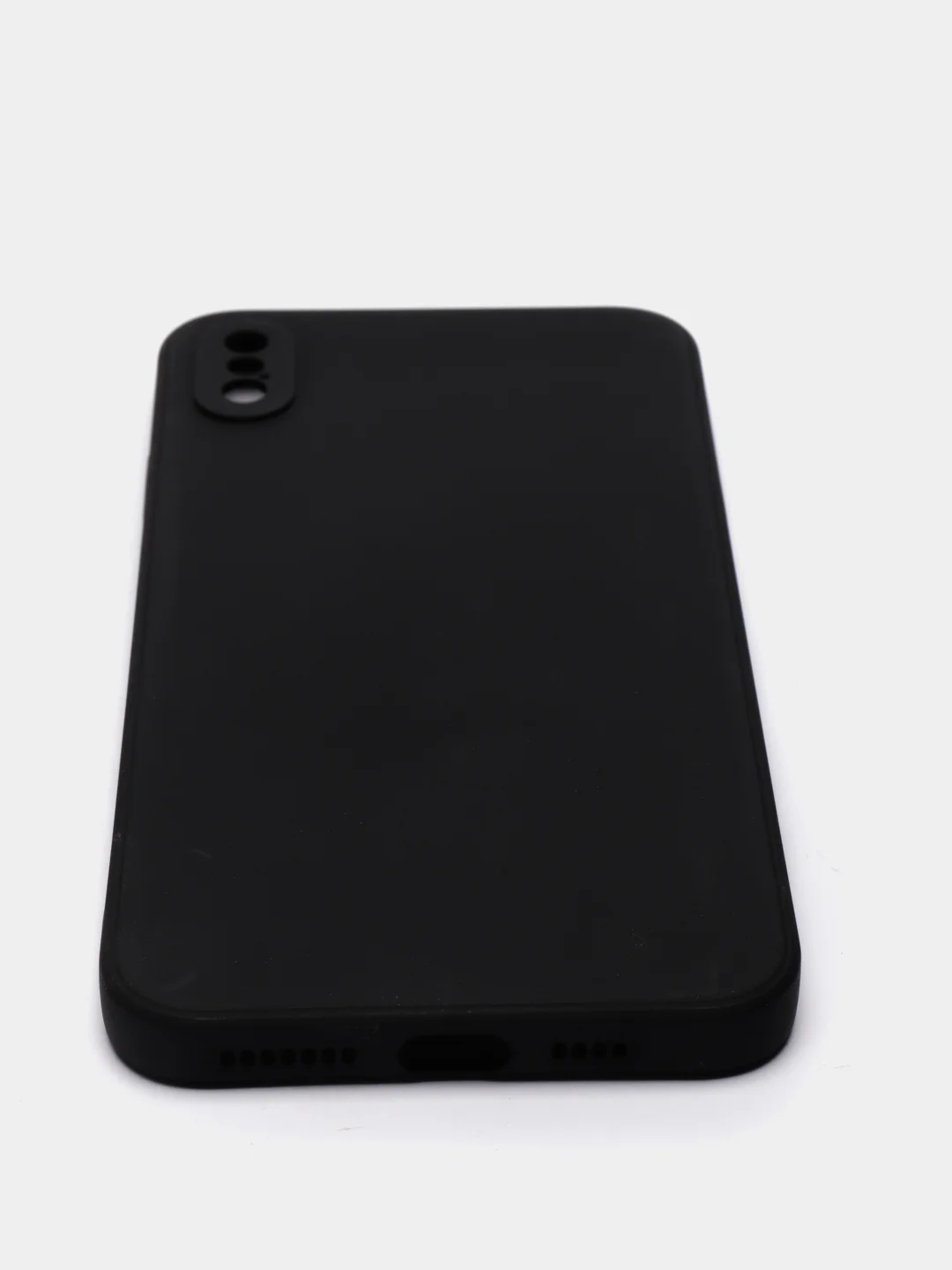 Черный чехол для iPhone 7,8,7plus,8plus,X,XS,XR,XS MAX,11PROMAX,12MINI,12PROMAX силиконовый