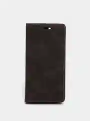 Тёмно-коричневый чехол для iPhone 12/ 12 Pro, с карманом для карт и подставкой
