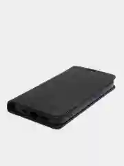 Черный чехол для iPhone 13 Pro с карманом для карт и подставкой