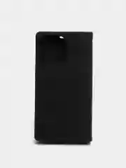 Черный чехол для iPhone 13 Pro с карманом для карт и подставкой