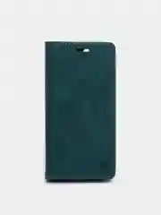 Тёмно-зелёный чехол для iPhone 12/ 12 Pro, с карманом для карт и подставкой