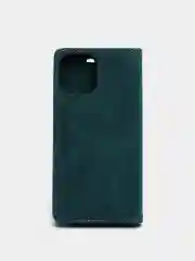 Тёмно-зелёный чехол для iPhone 12/ 12 Pro, с карманом для карт и подставкой