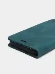 Тёмно-зелёный чехол для iPhone 12/ 12 Pro, с карманом для карт и подставкой