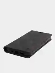 Черный чехол для iPhone 13, с карманом для карт и подставкой