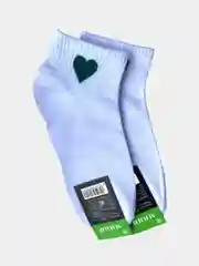 Зеленый носки женские короткие