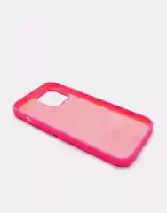 Фуксия силиконовый защитный чехол для iPhone 13 с закрытым низом