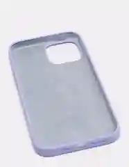 Кремовый силиконовый защитный чехол для iPhone 13 с закрытым низом