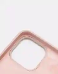 Кремовый силиконовый защитный чехол для iPhone 13 с закрытым низом