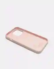 Кремовый силиконовый защитный чехол для iPhone 13 с закрытым низом