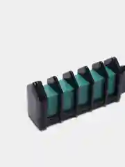 Зеленый мелки для окрашивания волос с расческой