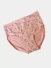 Коралловый меланж трусы женские, хлопок, большие размеры
