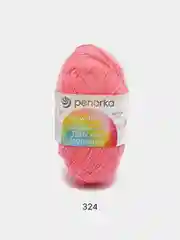 Кораллово-розовый пряжа Пехорка "Детская новинка", 100% акрил, 50 г, 200 м