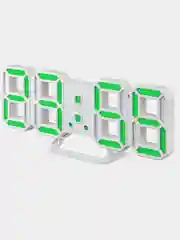 Белый часы-будильник Perfeo LED "LUMINOUS 2"