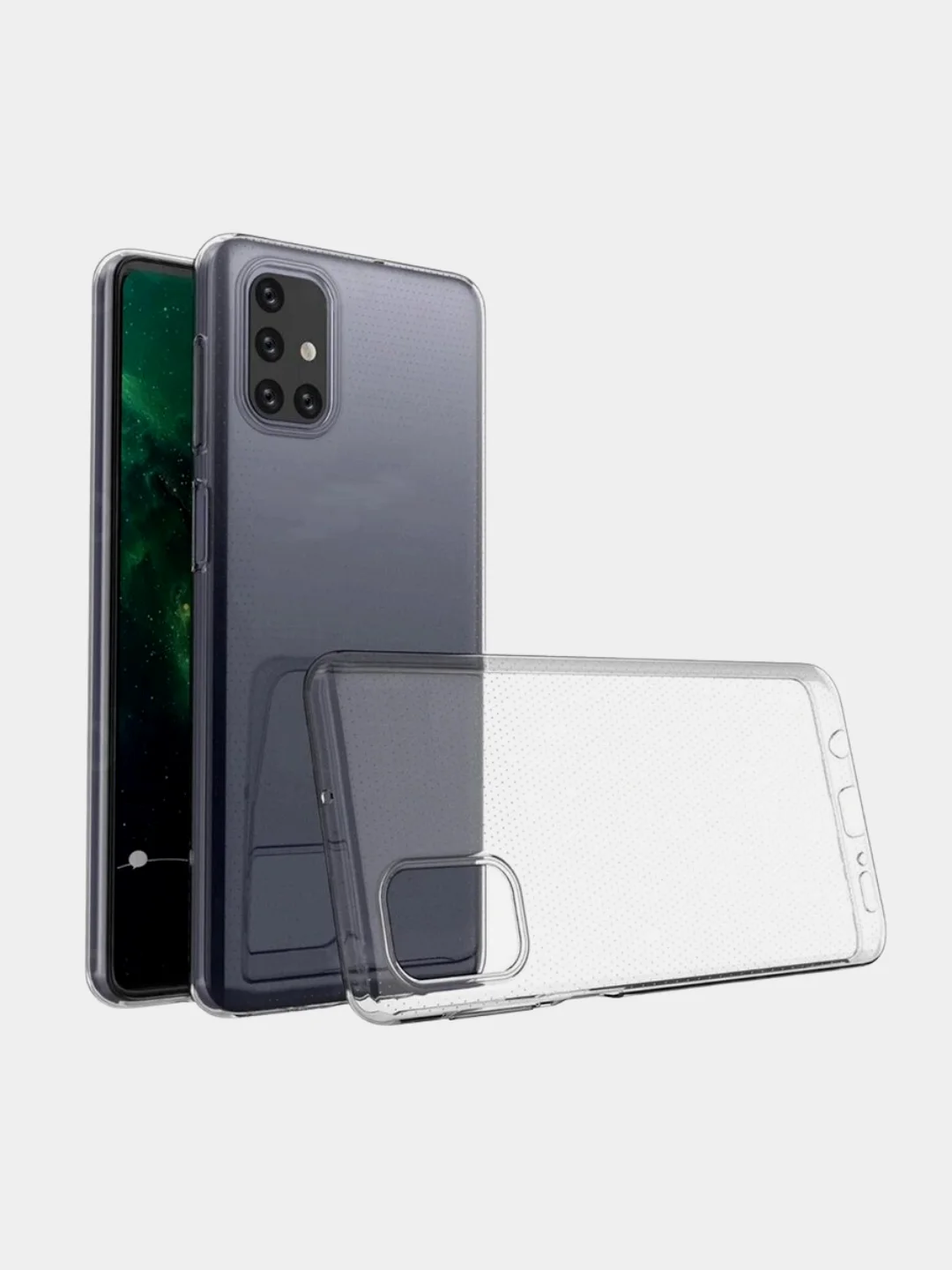 Чехол ZERO для Samsung Galaxy M51 (M515), силиконовый, прозрачный