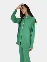 Зеленый комплект женский, летний