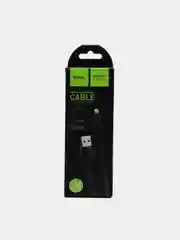 Белый кабель зарядный Hoco X1, Type-C, Micro-USB, Lightning (для iPhone и Android)