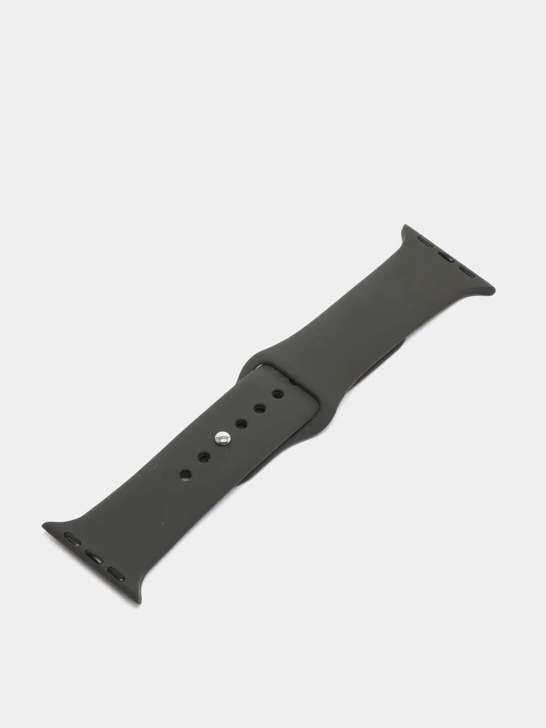Серый силиконовый ремешок для смарт часов Apple Watch, силиконовый браслет