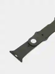 Серый силиконовый ремешок для смарт часов Apple Watch, силиконовый браслет