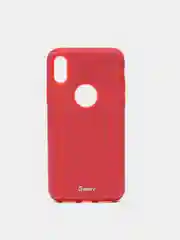 Красный чехол накладка Cherry II New Design для iPhone X, XS