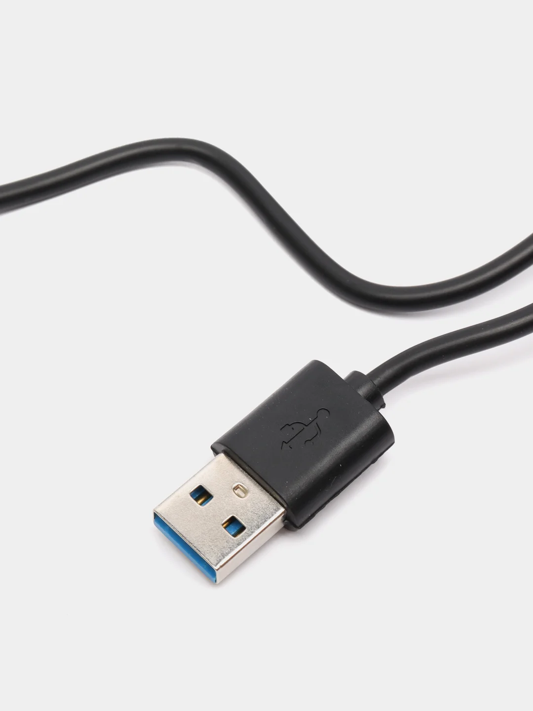 Черный блок питания с кабелем Micro-USB, зарядное устройство, 1USB, 1A, More Choice NC33