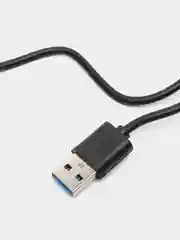 Черный блок питания с кабелем Micro-USB, зарядное устройство, 1USB, 1A, More Choice NC33