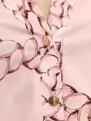 Коралловый блузка женская с коротким рукавом летняя