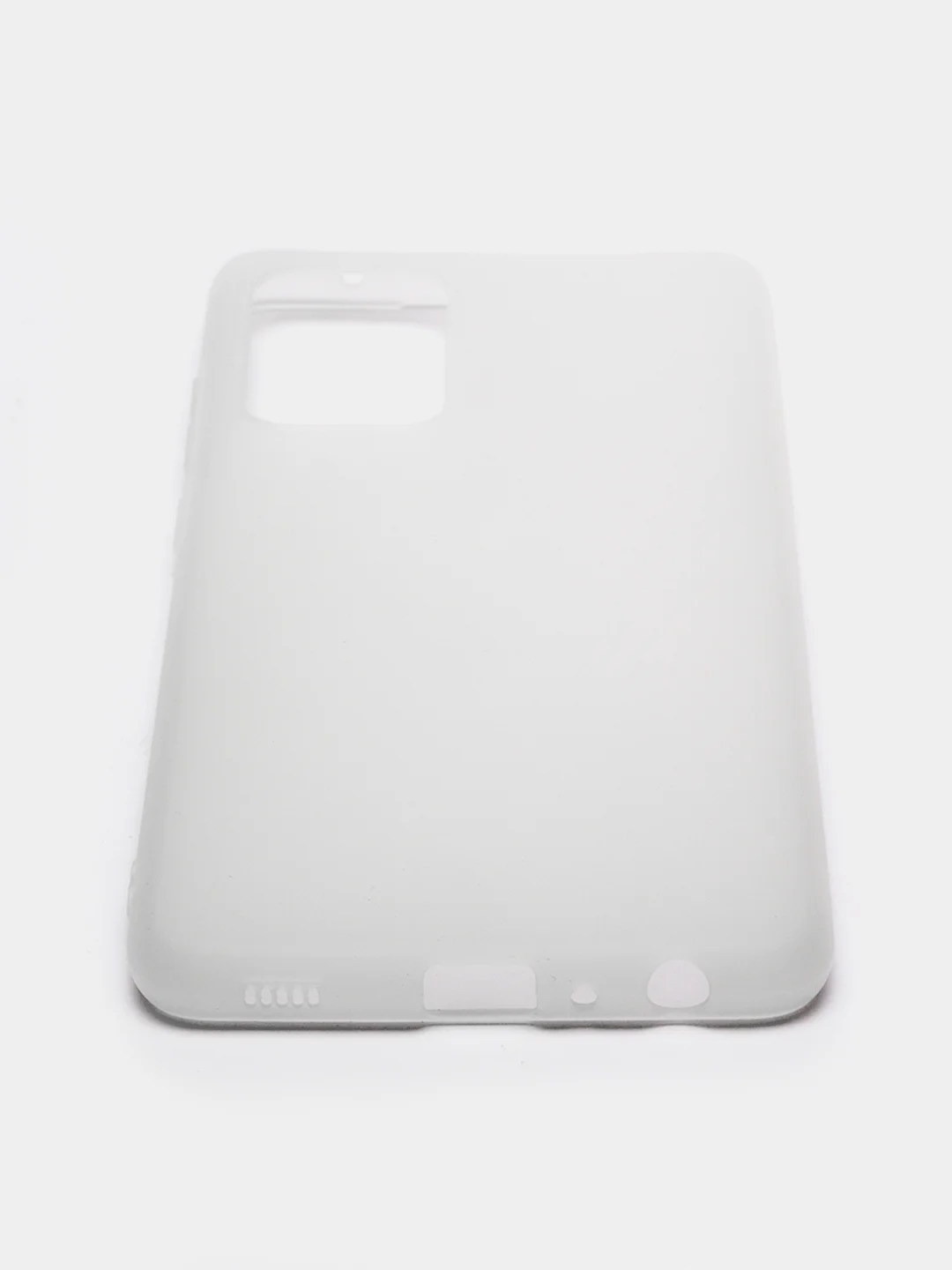 Прозрачный чехол для Samsung Galaxy A52 А72 M21/M30S мягкий матовый TPU силикон