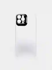 Белый чехол для iPhone 12 Pro пластиковый матовый ультратонкий  с защитой камеры
