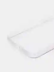 Белый чехол для iPhone 12 Pro пластиковый матовый ультратонкий  с защитой камеры