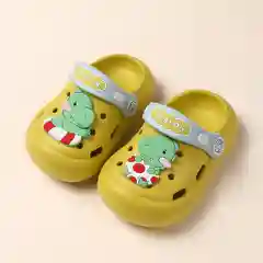 Желтый сабо детские IZI, размеры 21-27