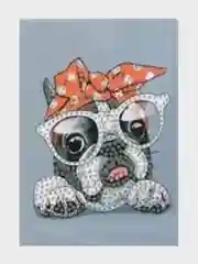 Небесно-голубой алмазная мозаика по номерам для детей, 10*15, 15*20 см