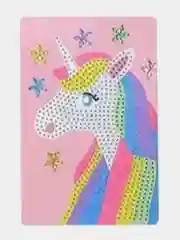 Бордовый алмазная мозаика по номерам для детей, 10*15, 15*20 см