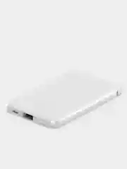 Белый power Bank внешний аккумулятор 5000 mAh