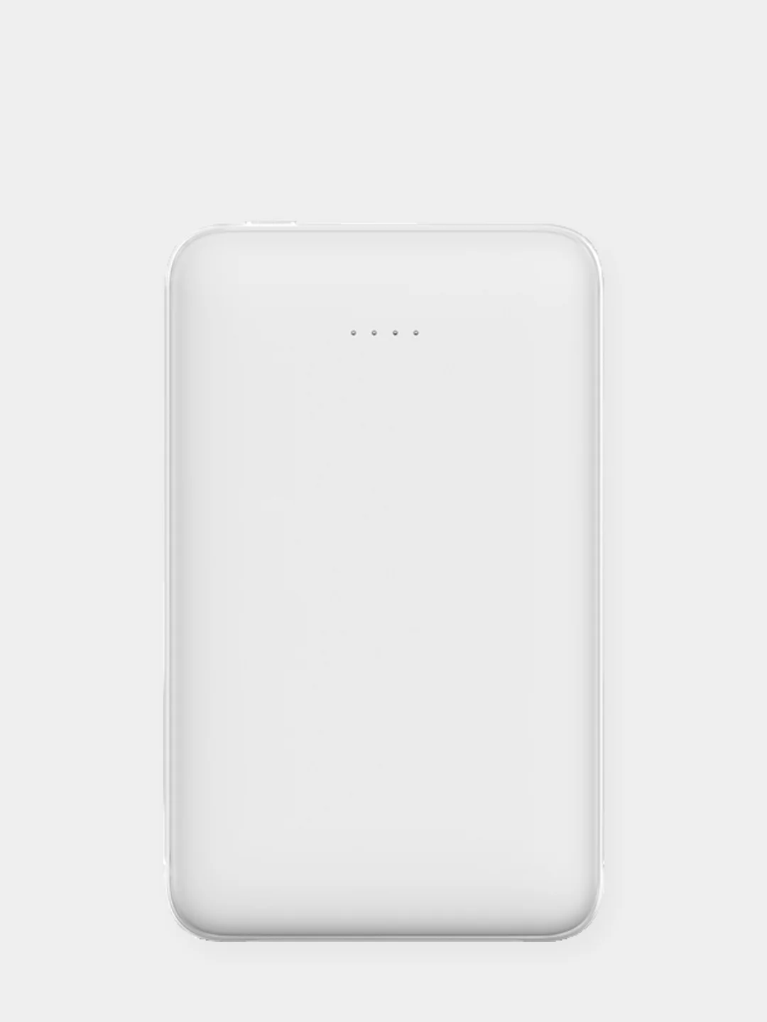Белый power Bank внешний аккумулятор 5000 mAh