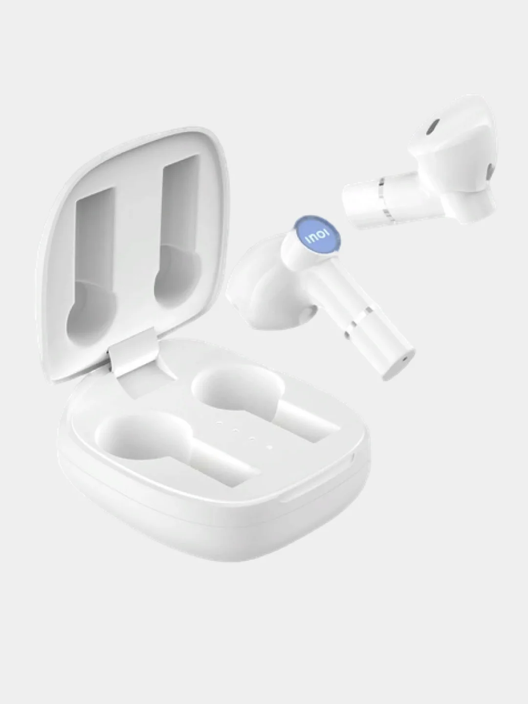 Белый беспроводные наушники TWS Inoi Pods