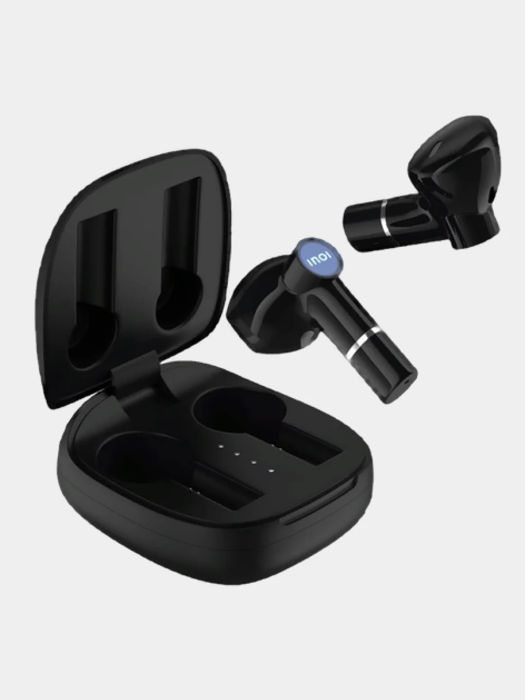 Черный беспроводные наушники TWS Inoi Pods