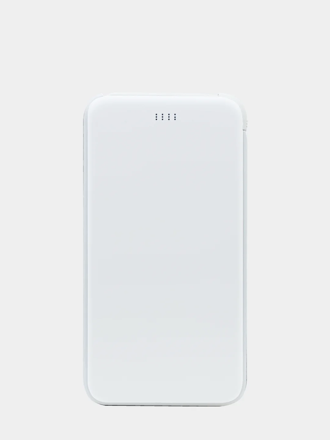 Белый powerbank внешний аккумулятор 10000 mAh