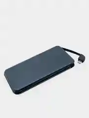 Черный powerbank внешний аккумулятор 10000 mAh