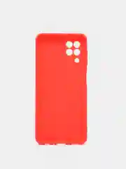 Красный чехол для Samsung A22/A225F/M32/M325F, силиконовый, матовый, однотонный