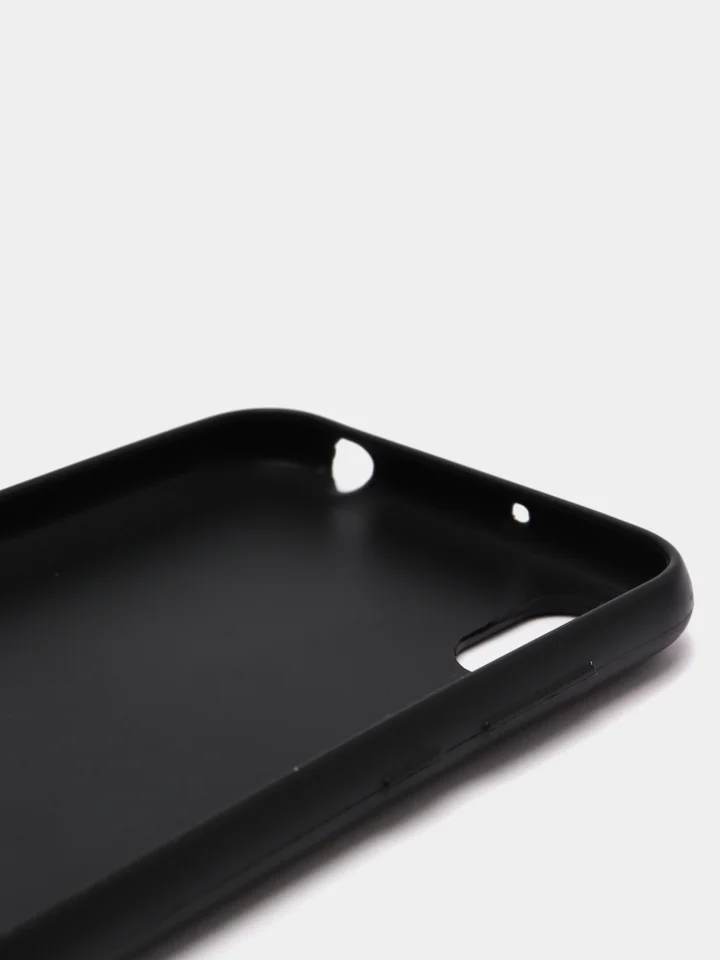 Чехол для Honor 8S, Huawei Y5 2019, черный, силиконовый