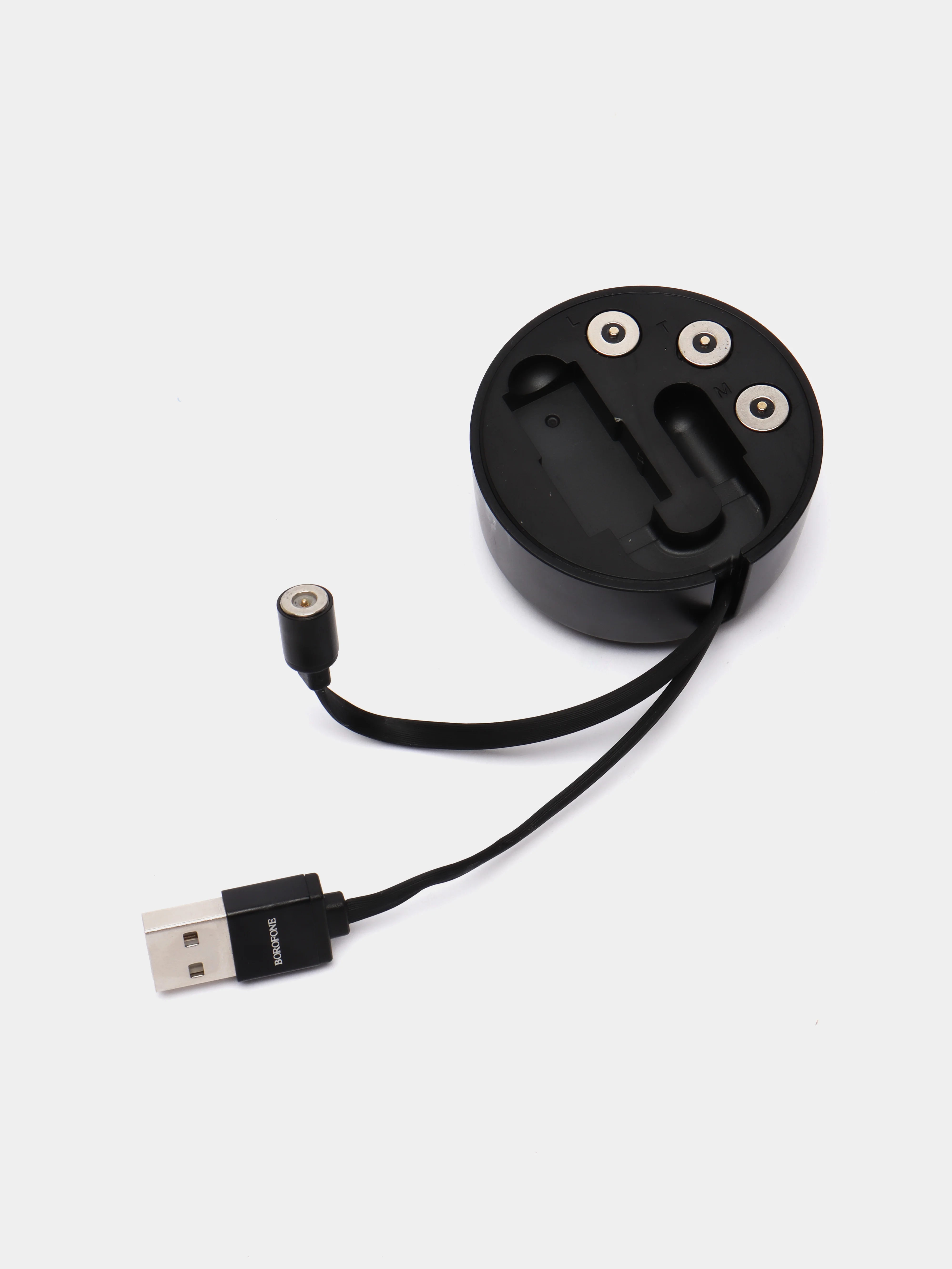 Кабель магнитный 3 в 1 Borofone BU26 Type-C , Lightning, MicroUSB/кабель / шнур / зарядка