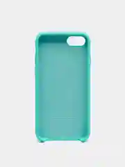 Оливковый чехол Silicone Case для iPhone 7, 8, SE 2020, с открытым низом