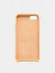 Терракотовый чехол Silicone Case для iPhone 7, 8, SE 2020, с открытым низом