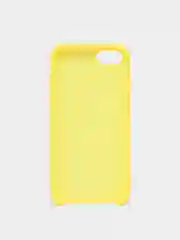 Лимонный чехол Silicone Case для iPhone 7, 8, SE 2020, с открытым низом