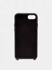 Серый чехол Silicone Case для iPhone 7, 8, SE 2020, с открытым низом