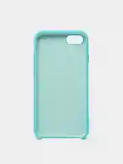 Тёмно-бирюзовый чехол Silicone Case для iPhone 7, 8, SE 2020, с открытым низом