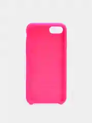 Фуксия чехол Silicone Case для iPhone 7, 8, SE 2020, с открытым низом