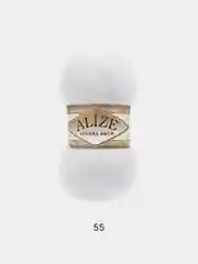 Белый пряжа Alize Angora Gold 20% шерсти 80% Акрила 100г 550м (Часть 1)