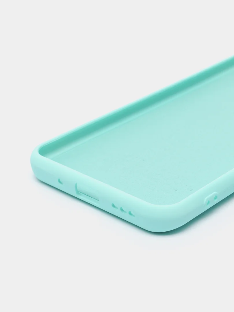 Мятный чехол Silicone Cover для Xiaomi Redmi 9A / Redmi 9C